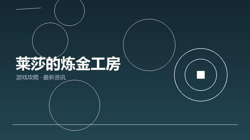 莱莎的炼金工房购买建议